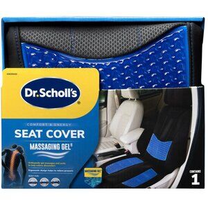 NEW Dr. Scholl's Massaging Gel Seat Cover for Cars/Trucks/SUVs